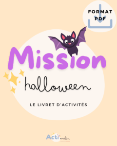 ACTI MALIN - Mission Halloween - livret d'activités à télécharger
