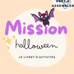 ACTI MALIN - Mission Halloween - livret d'activités à assembler